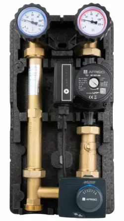 WYCOFANY Z OFERTY - Grupa pompowa PrimoTherm 180-2 DN25 LP 3-WM-SM Vario, pompa LFP AF, zawór mieszający ARV KvsVario, siłownik ARM 343 ProClick