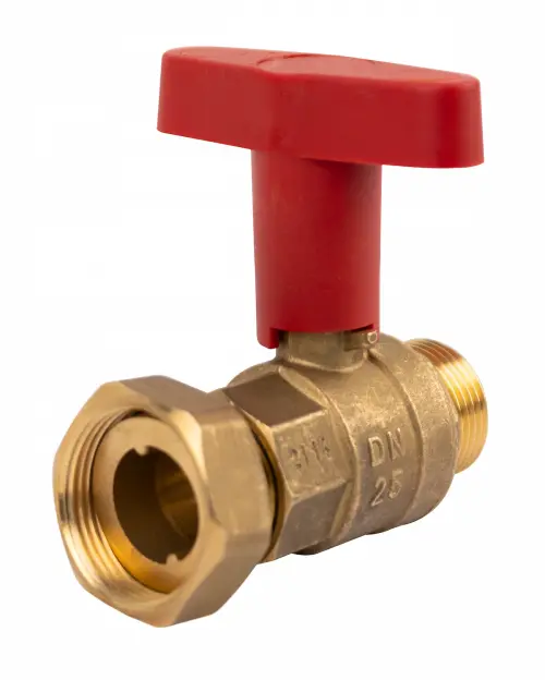 Zawór odcinający do separatorów zanieczyszczeń ADS, nakrętka G1 1/4" x G1"