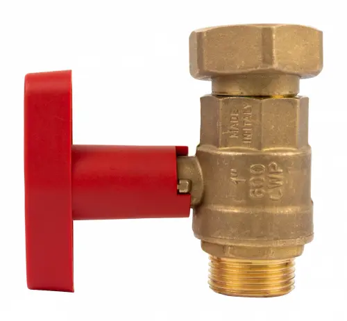 Zawór odcinający do separatorów zanieczyszczeń ADS, nakrętka G1 1/4" x G1"