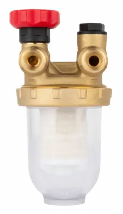 Filtr olejowy jednorurowy z powrotem R 500 Fi, z wkładem filcowym, 240 l/h