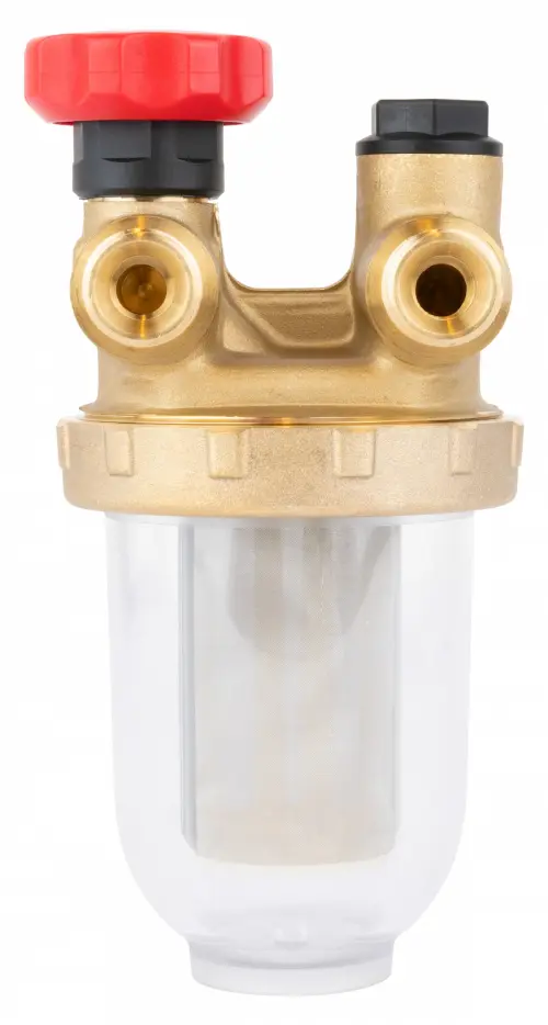 Filtr olejowy dwururowy Z 500 St, z wkładem stalowym, 220 l/h