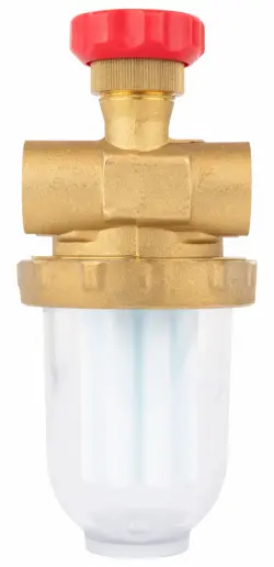 Filtr olejowy dwururowy Z 1/2 - 500 Si, z wkładem plastikowym, 310 l/h