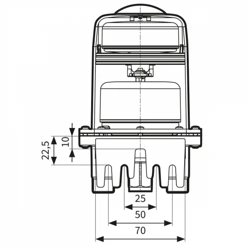 Automatyczny odpowietrznik oleju Flow-Control 3/K, 2x G3/8", GW G1/4"