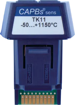 Wymienna głowica CAPBs sens TK11 - 2x gniazdo czujnika temperatury typu-K
