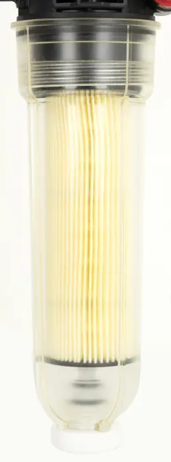 Filtr oleju zintegrowany z odpowietrznikiem FloCo-Top-2CM Optimum MC-18, przyłącze G3/8" x GW G3/8", wkład długi Opticlean MC-18, 5 - 20 µm