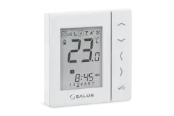 Przewodowy, podtynkowy, cyfrowy regulator temperatury VS30W, tygodniowy, biały, 230 V