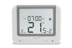 Przewodowy, natynkowy, elektroniczny termostat RT520 z OpenTherm, tygodniowy