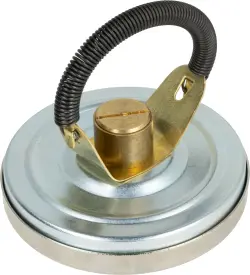 Termometr bimetaliczny przylgowy ATh 63 F, fi63 mm, 0÷120°C, do rur 3/8"÷1 1/2", ax, kl. 2