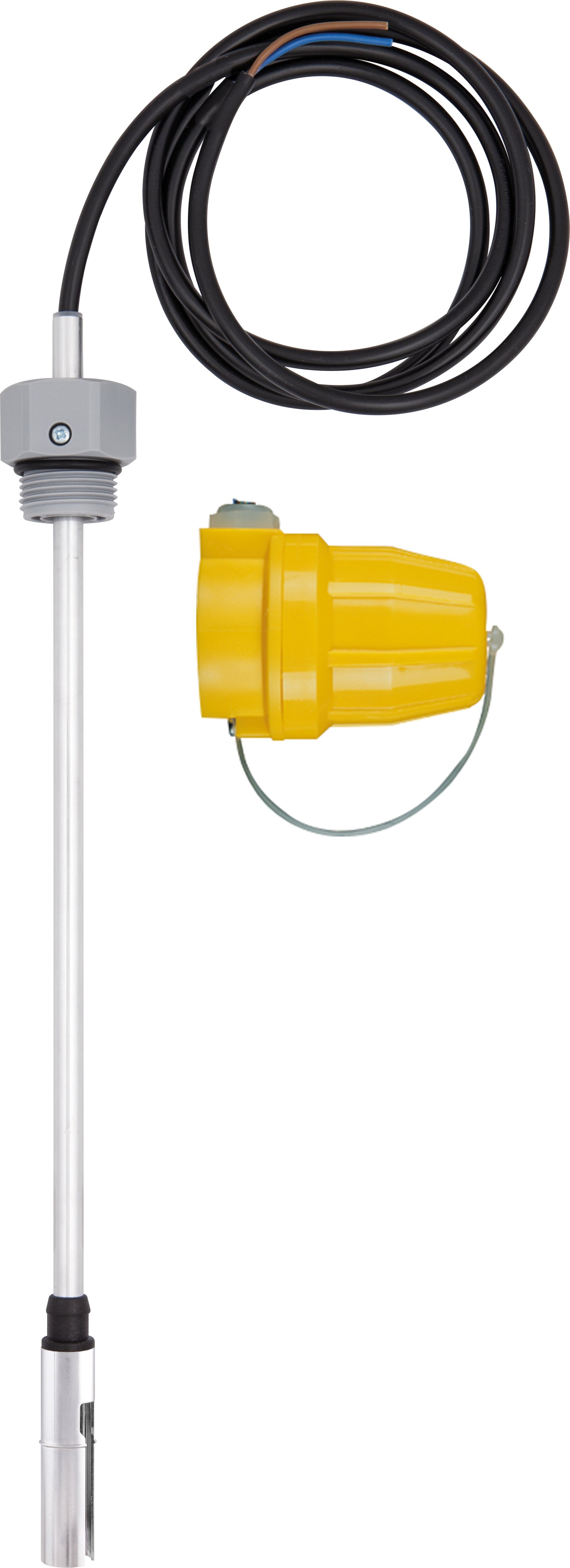 Termistorowy czujnik wartości granicznej GWG 12 K/1, 360 mm, G1", kabel 5 m, wtyczka żółta