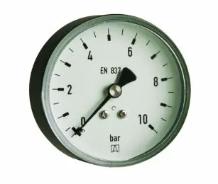 Manometr grzewczy RF 50, fi50 mm, 0÷6 bar, G1/4", ax, kl. 2,5