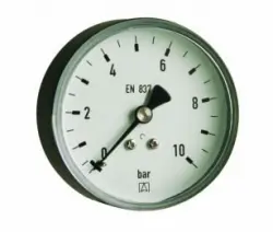Manometr grzewczy RF 63, fi63 mm, 0÷2,5 bar, G1/4", ax, kl. 2,5