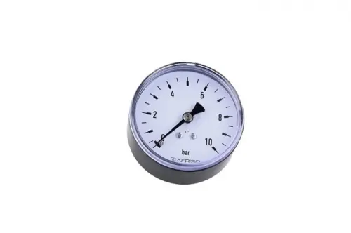 Manometr grzewczy RF 63, fi63 mm, 0÷10 bar, G1/4", ax, kl. 2,5