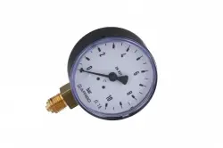 Manometr standardowy RF 63, D201, fi63 mm, 0÷10 bar, G1/4", rad, kl. 1,6