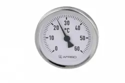 Manometr standardowy RF 100, D201, fi100 mm, 0÷2,5 bar, G1/2", rad, kl. 1,6