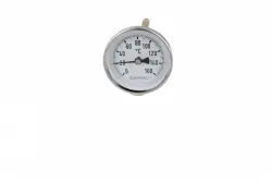 Termometr bimetaliczny BiTh 80, fi80 mm, 0÷160°C, L 150 mm, G1/2", ax, kl. 2