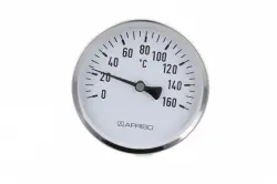 Termometr bimetaliczny BiTh 100, fi100 mm, 0÷160°C, L 40 mm, G1/2", ax, kl. 2