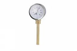 Termometr bimetaliczny BiTh 63, fi63 mm, -20÷60°C, L 100 mm, G1/2", rad, kl. 2
