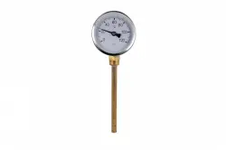Termometr bimetaliczny BiTh 80, fi80 mm, 0÷120°C, L 150 mm, G1/2", rad, kl. 2