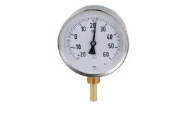 Termometr bimetaliczny BiTh 100, fi100 mm, -20÷60°C, L 40 mm, G1/2", rad, kl. 2