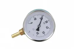 Termometr bimetaliczny BiTh 100, fi100 mm, 0÷60°C, L 40 mm, G1/2", rad, kl. 2