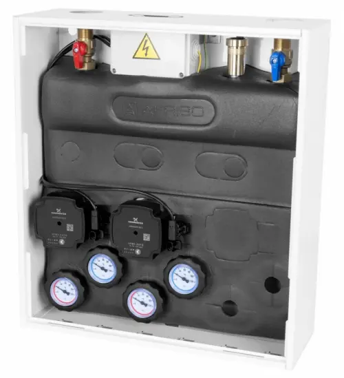 PrimoBox AZB 200 ze sprzęgłem hydraulicznym, 2 obiegi bez zmieszania