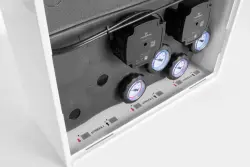 PrimoBox AZB 211 ze sprzęgłem hydraulicznym, 2 obiegi z zaworem termostatycznym ATM