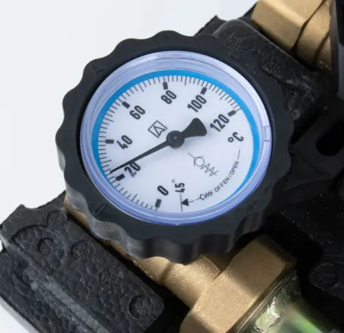 WYCOFANY Z OFERTY - Grupa pompowa PrimoTherm K 180-2 DN25, zawór mieszający, pompa Grundfos