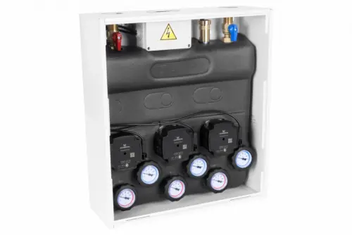 PrimoBox AZB 300 ze sprzęgłem hydraulicznym, 3 obiegi bez zmieszania