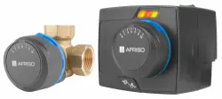 WYCOFANY Z OFERTY - Zestaw regulacyjny ProClick: 3-drogowy obrotowy zawór mieszający ARV 382 ProClick, DN20, Rp3/4", Kvs 6,3 + siłownik elektryczny ARM 343 ProClick