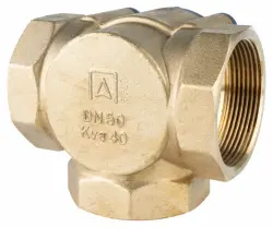 Zestaw regulacyjny ProClick: 3-drogowy obrotowy zawór mieszający ARV 387 ProClick, DN50, Rp2", Kvs 40 + siłownik elektryczny ARM 343 ProClick