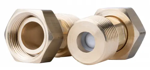 Zestaw termostatycznego zaworu mieszającego ATM 341, DN15, G3/4", 20÷43°C, Kvs 1,6 m3/h, ze śrubunkami
