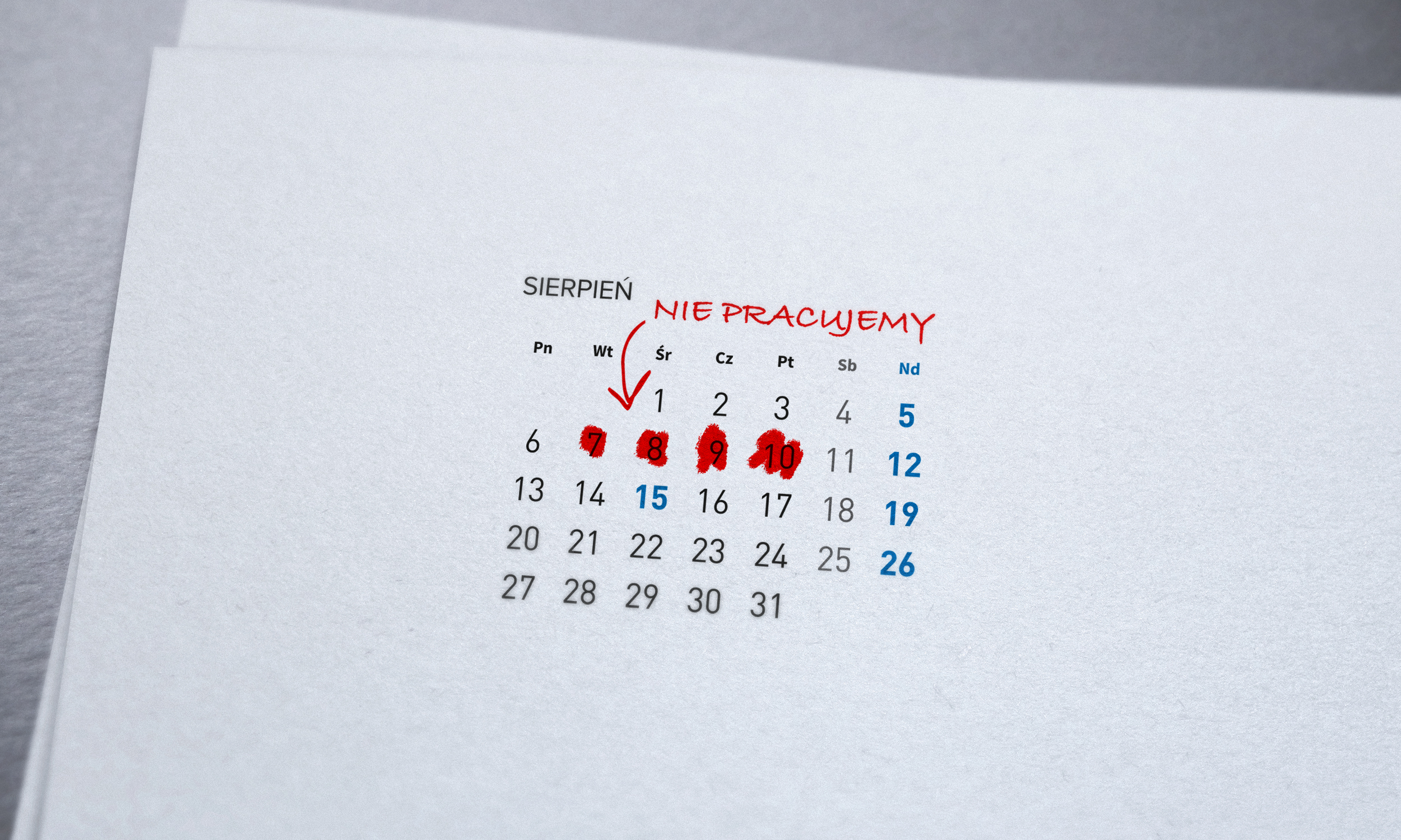 Firma AFRISO nieczynna w dniach 07-10 sierpnia