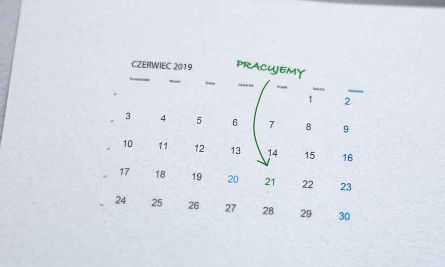 AFRISO czynne w dniu 21 czerwca 2019 roku
