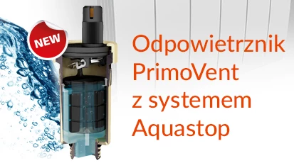 Nowa generacja automatycznego odpowietrznika AFRISO PrimoVent z Aquastop