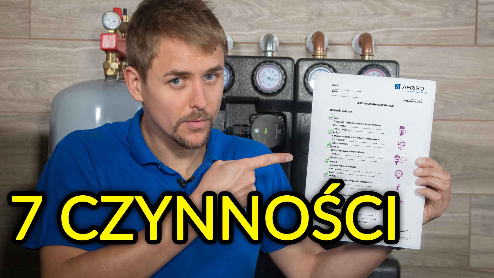 Nowy film poradnikowy AFRISO: 7 czynności kontrolnych na instalacji grzewczej.
