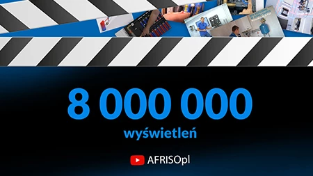 8 milionów wyświetleń kanału AFRISO!