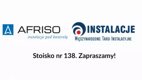 AFRISO na Targach Instalacje 2022