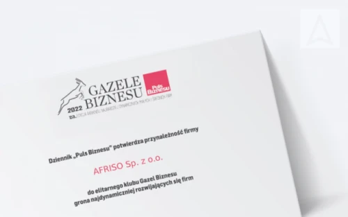 Gazele Biznesu 2022 dla AFRISO!