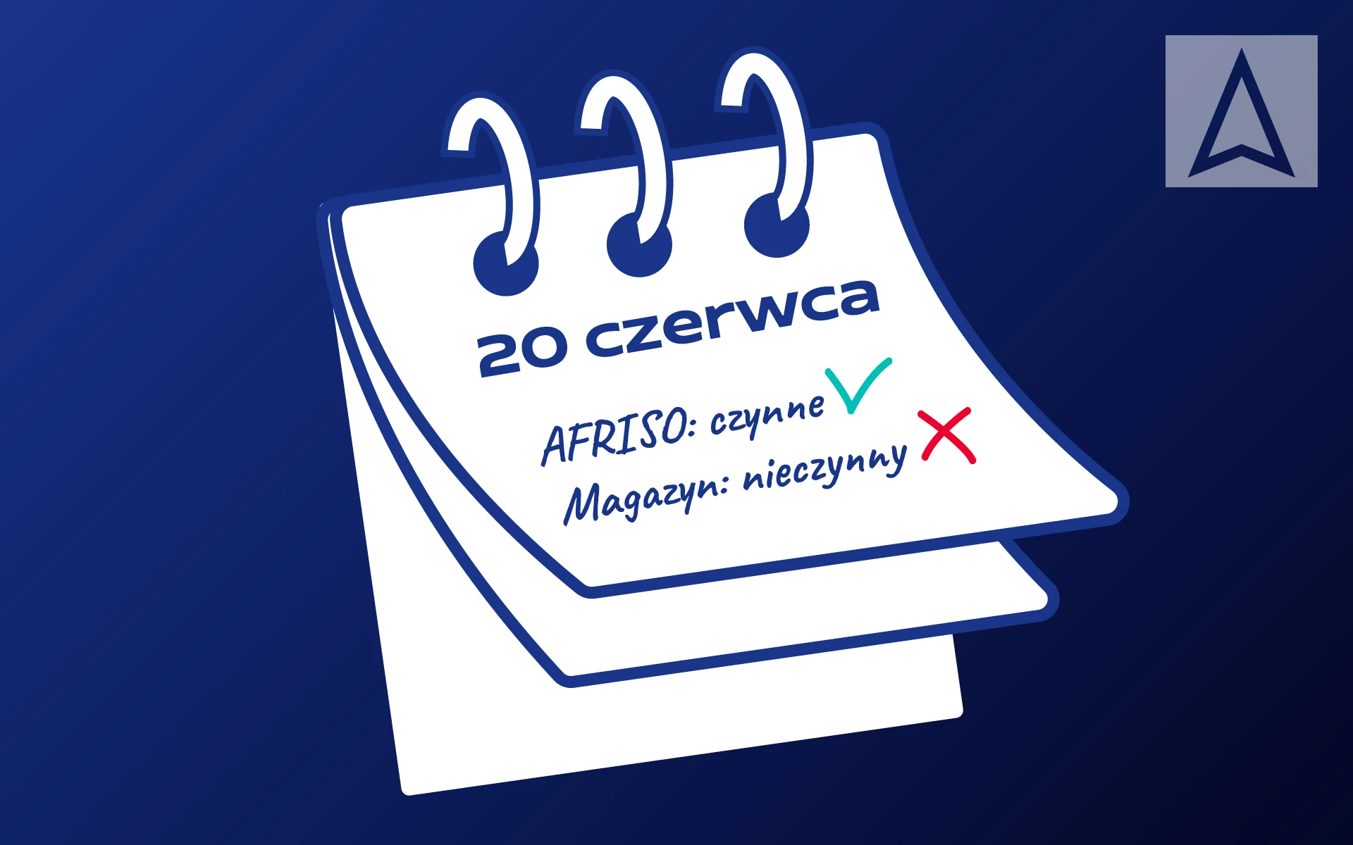 20 czerwca - brak realizacji wysyłek zamówień