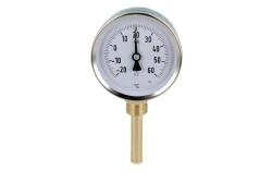 Termometr bimetaliczny BiTh 80, fi80 mm, -20÷60°C, L 63 mm, G1/2", rad, kl. 2