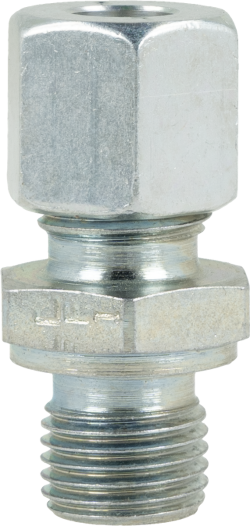 Złączka zaciskowa, G1/4" x śrubunek dla rury fi8 mm, L 38 mm