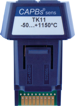 Wymienna głowica CAPBs sens TK11 - 2x gniazdo czujnika temperatury typu-K