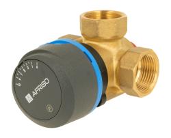 Zestaw regulacyjny ProClick: 3-drogowy obrotowy zawór mieszający ARV 382 Vario ProClick, DN20, Rp3/4", Kvs 3,5-9 + siłownik elektryczny ARM 343 ProClick