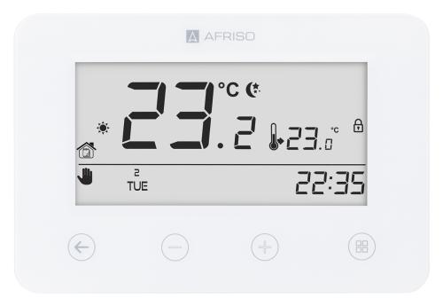 86019 WYCOFANY Z OFERTY - Programowalny termostat FloorControl RT05 D-230, 230 V AC - galeria AFRISO 1