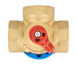 Zestaw regulacyjny ProClick: 3-drogowy obrotowy zawór mieszający ARV 384 Vario ProClick, DN25, Rp1", Kvs 4,5-12 + siłownik elektryczny ARM 343 ProClick