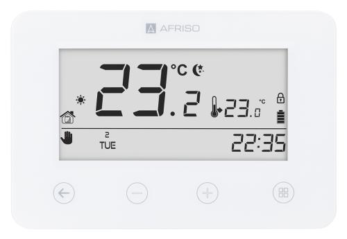 86020 WYCOFANY Z OFERTY - Programowalny termostat FloorControl RT05 D-BAT, bateryjny - galeria AFRISO 1