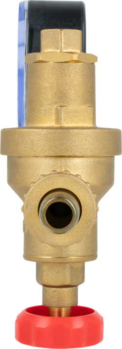 Zawór do automatycznego napełniania instalacji FAM, 0,5÷3,0 bar, GW G1/2", z manometrem