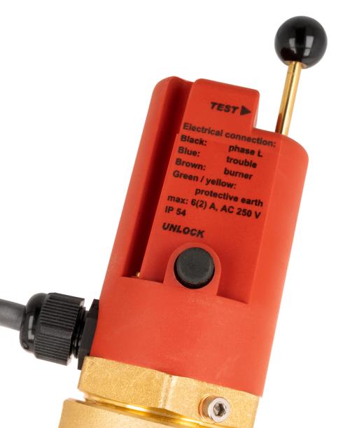 42300 Elektromechaniczny czujnik niskiego poziomu wody WMS-WP6, z blokadą - galeria AFRISO 4