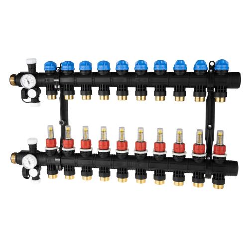 81370 ProCalida EF1 na 10 obiegów grzewczych, rotametry 0,2 ÷ 1,6 l/min, G1" - galeria AFRISO 6