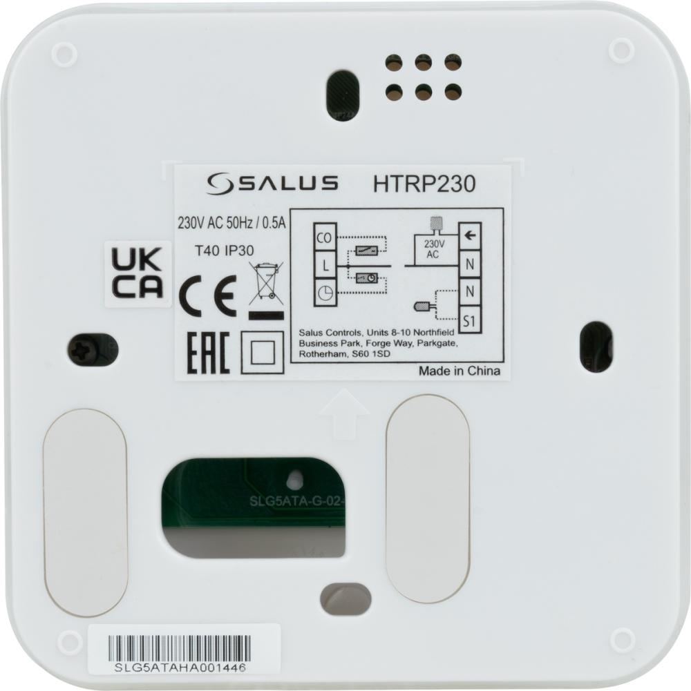 HTRP230 Przewodowy, natynkowy, regulator tygodniowy, 230 V AC, biały - galeria AFRISO 5